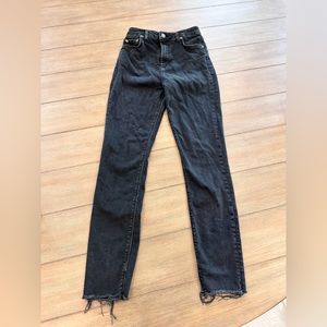 Zara Jeans - super high rise - black wash - US size 6